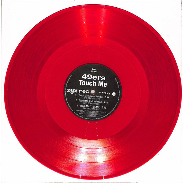 49ers - Touch me (Limited coloured vinyl) (12" Maxi Single)