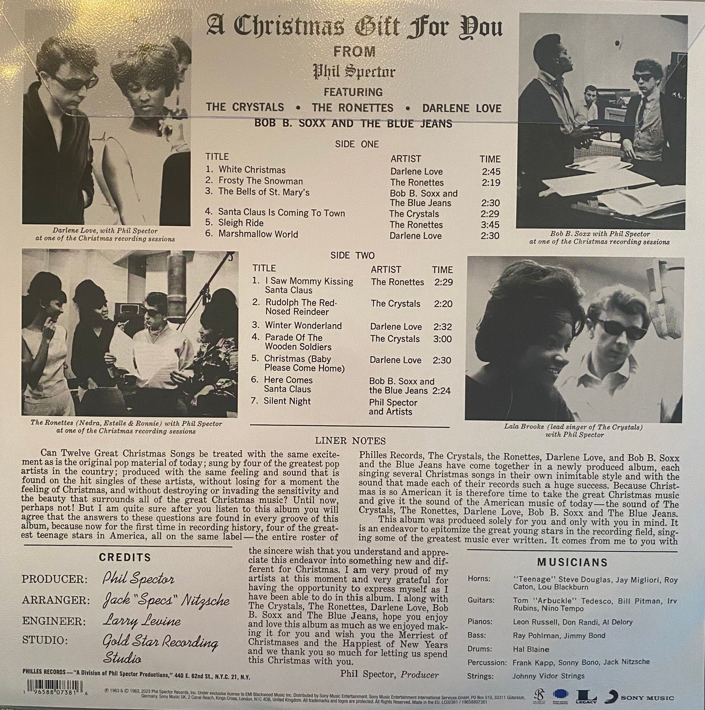 Various - A Christmas Gift For You From Phil Spector (Picture disc) (LP)
