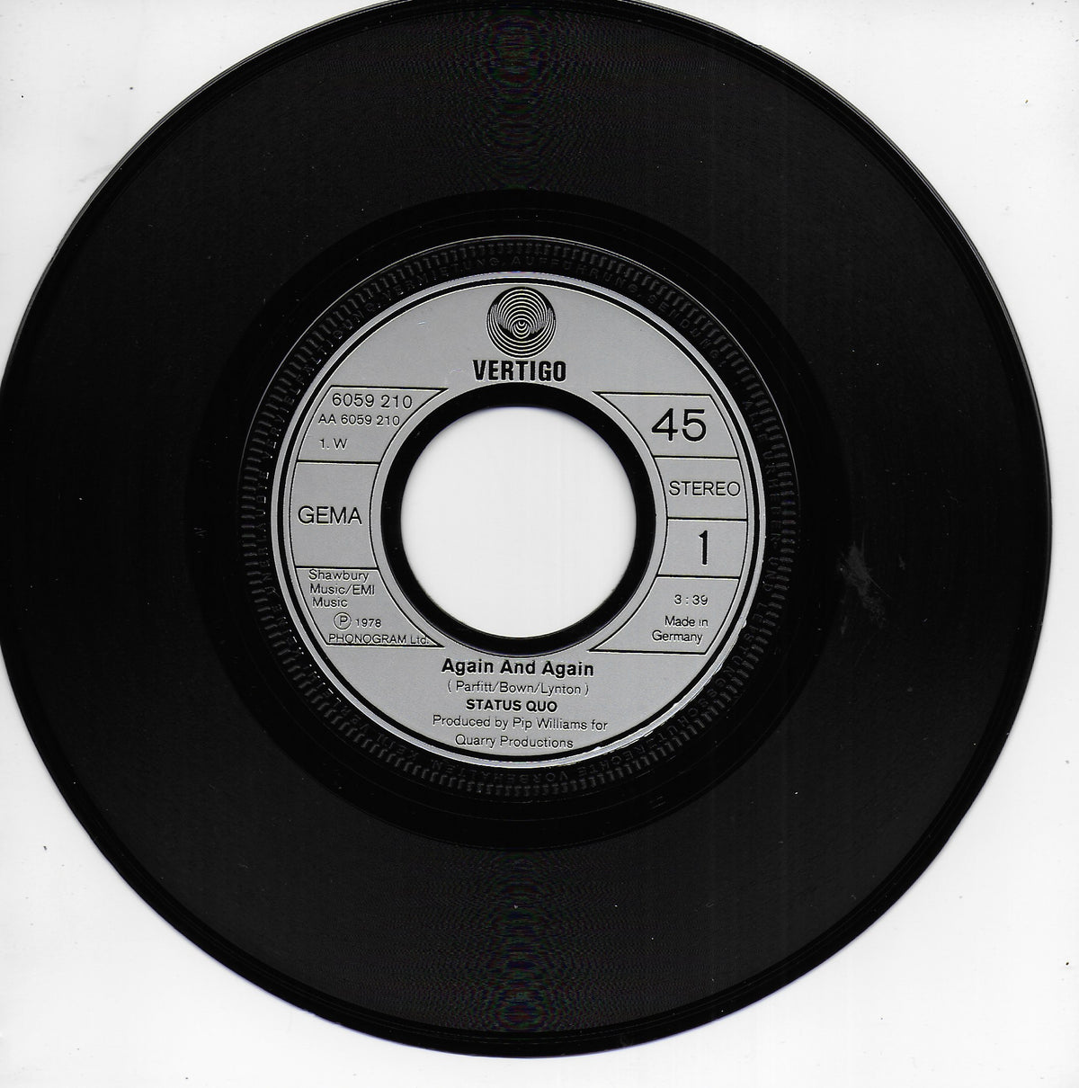 Status Quo - Again and again (Duitse uitgave)