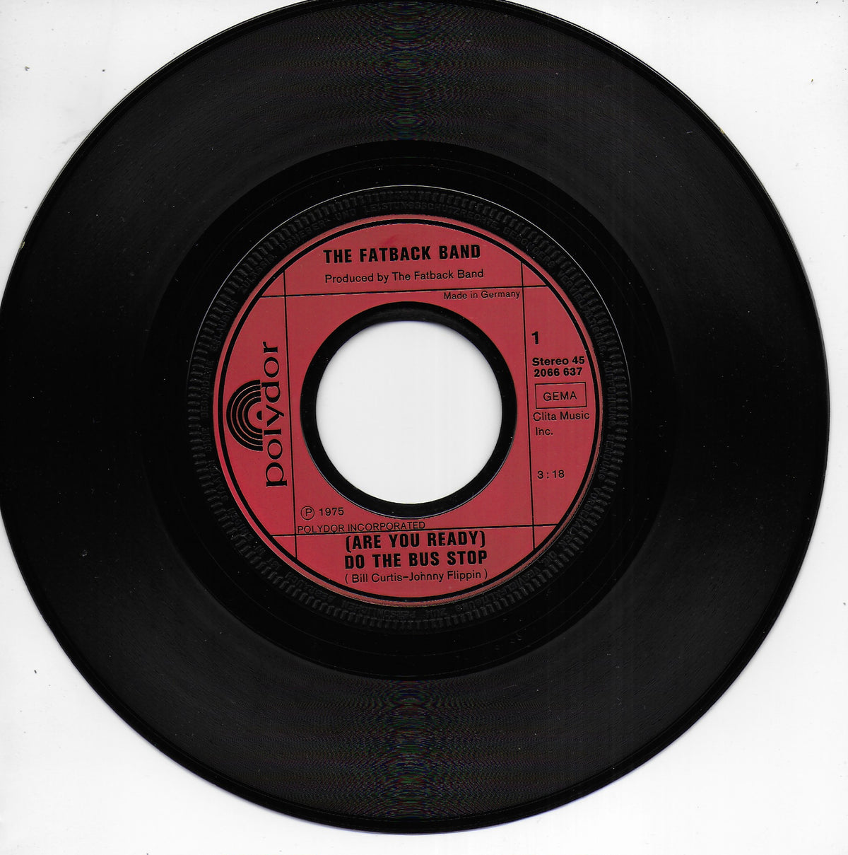 The Fatback Band - (Are you ready) Do the bus stop (Duitse uitgave)