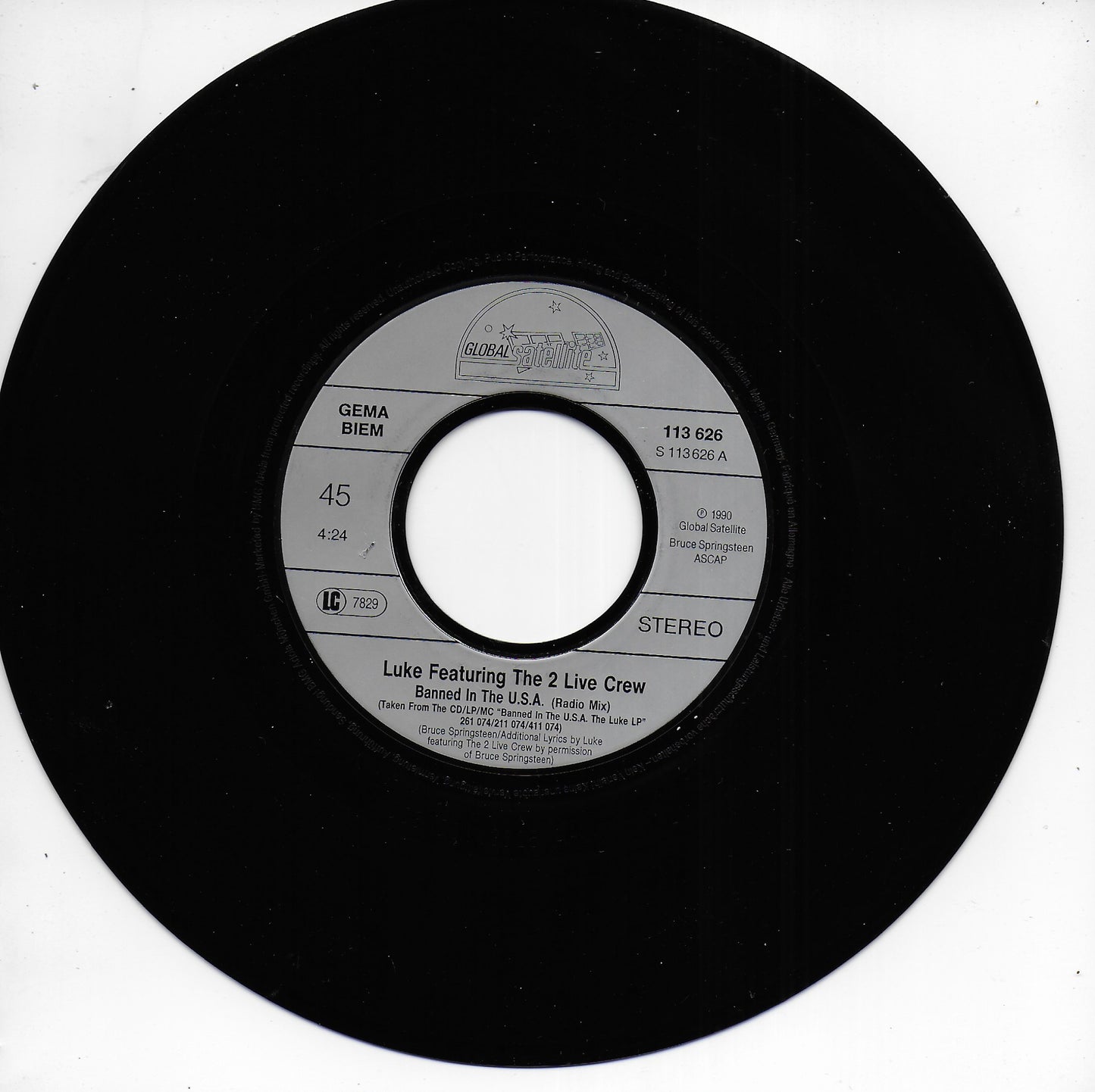 2 Live Crew ft. Luke - Banned in the U.S.A. (Duitse uitgave)