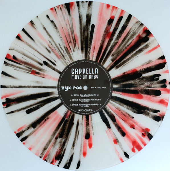 Cappella - Move on baby (Limited splattered vinyl) (12" Maxi Single)