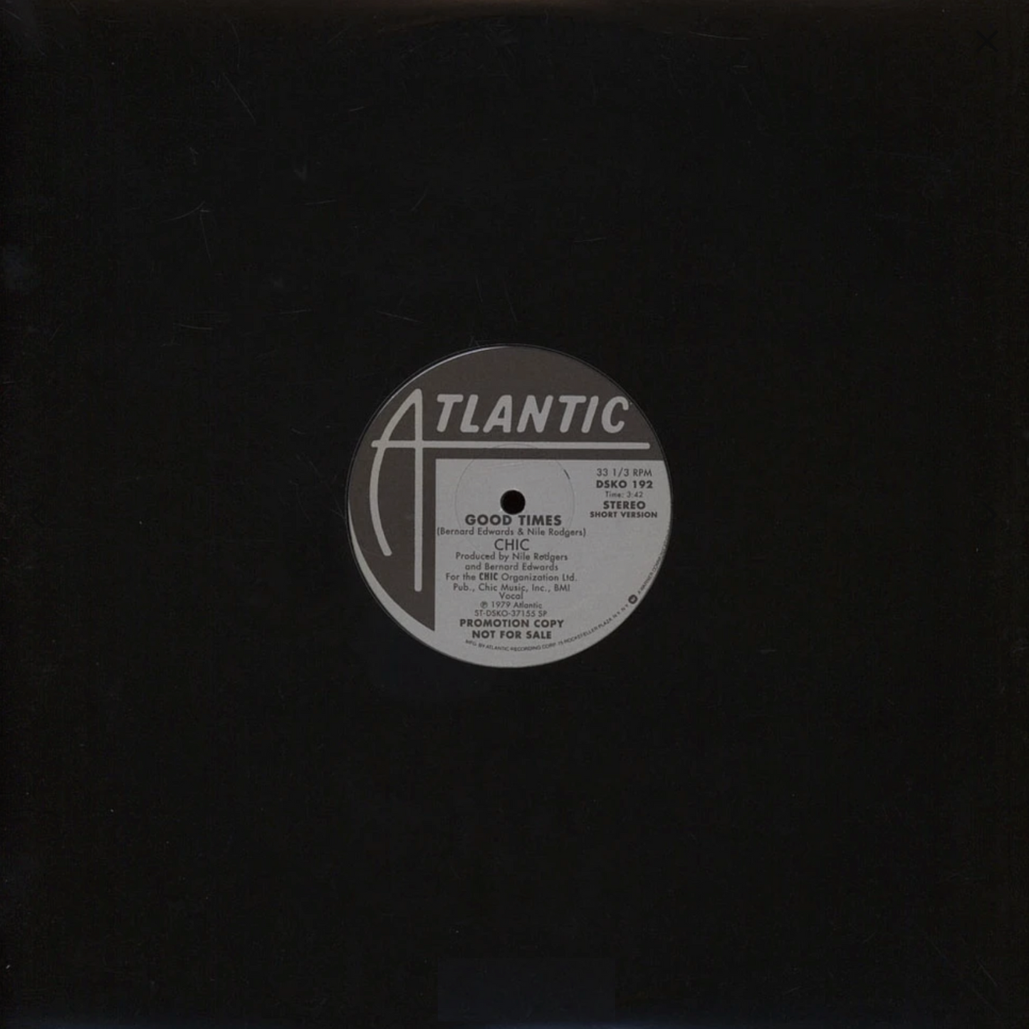 Chic - Good times (12" Maxi Single)