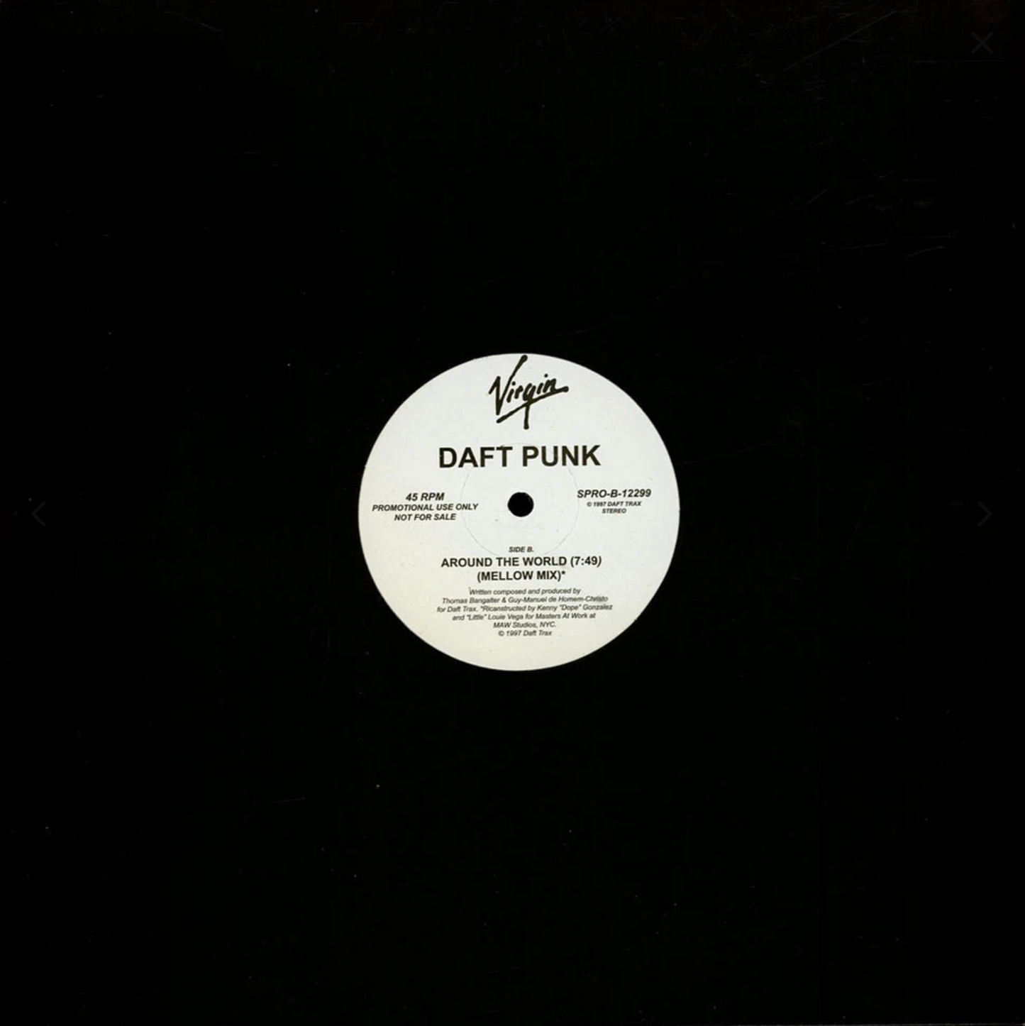 Daft Punk - Around the world (12" Maxi Single)
