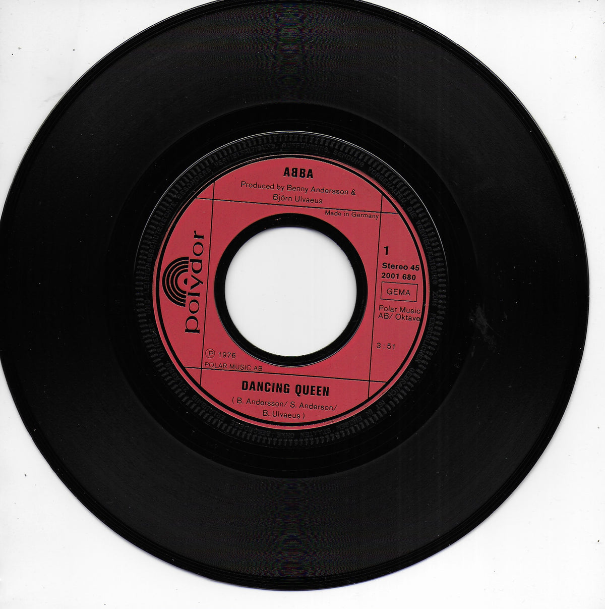 Abba - Dancing Queen (Duitse uitgave)