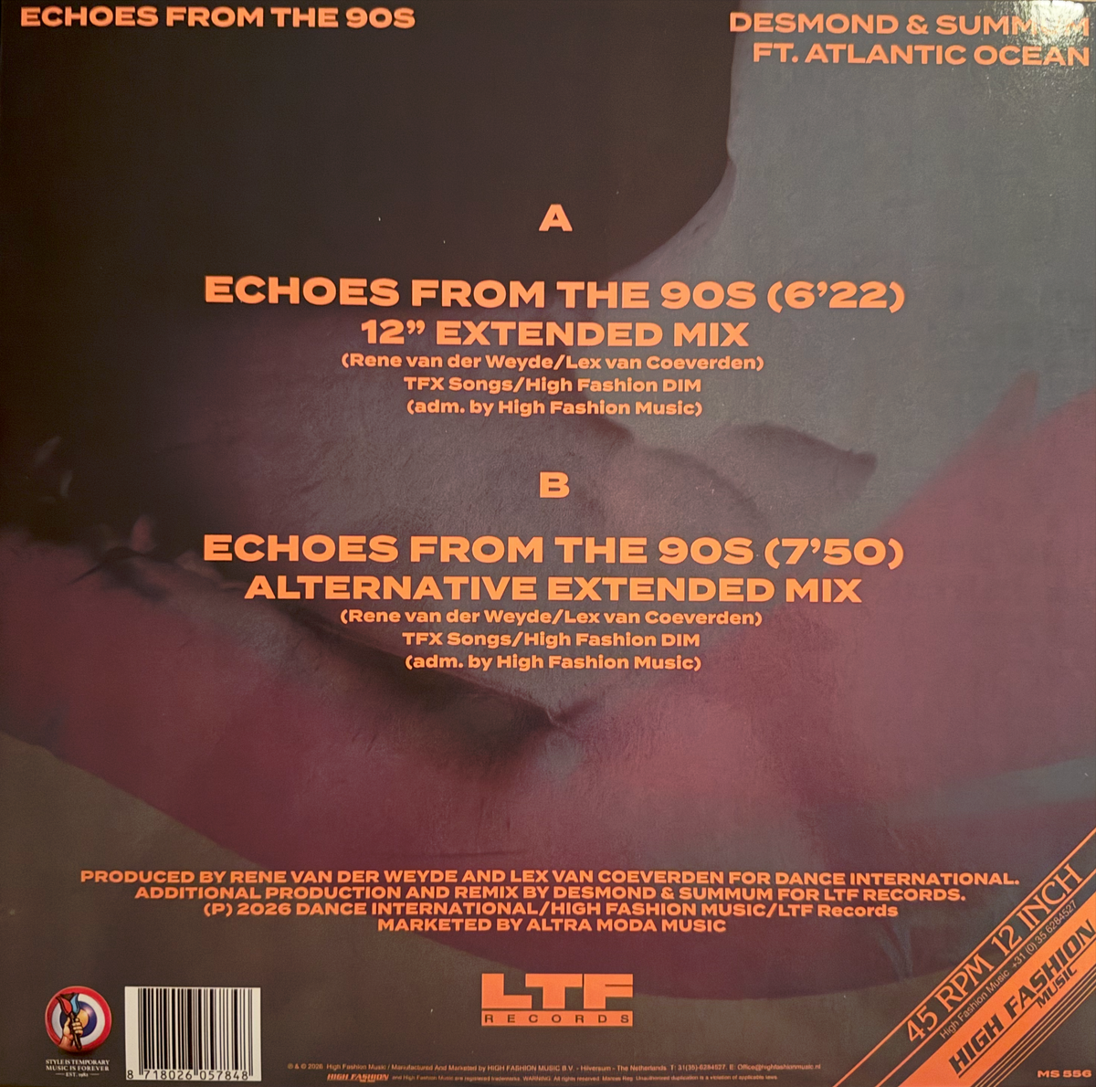 Desmond & Summum Ft. Atlantic Ocean - Echoes from the 90s