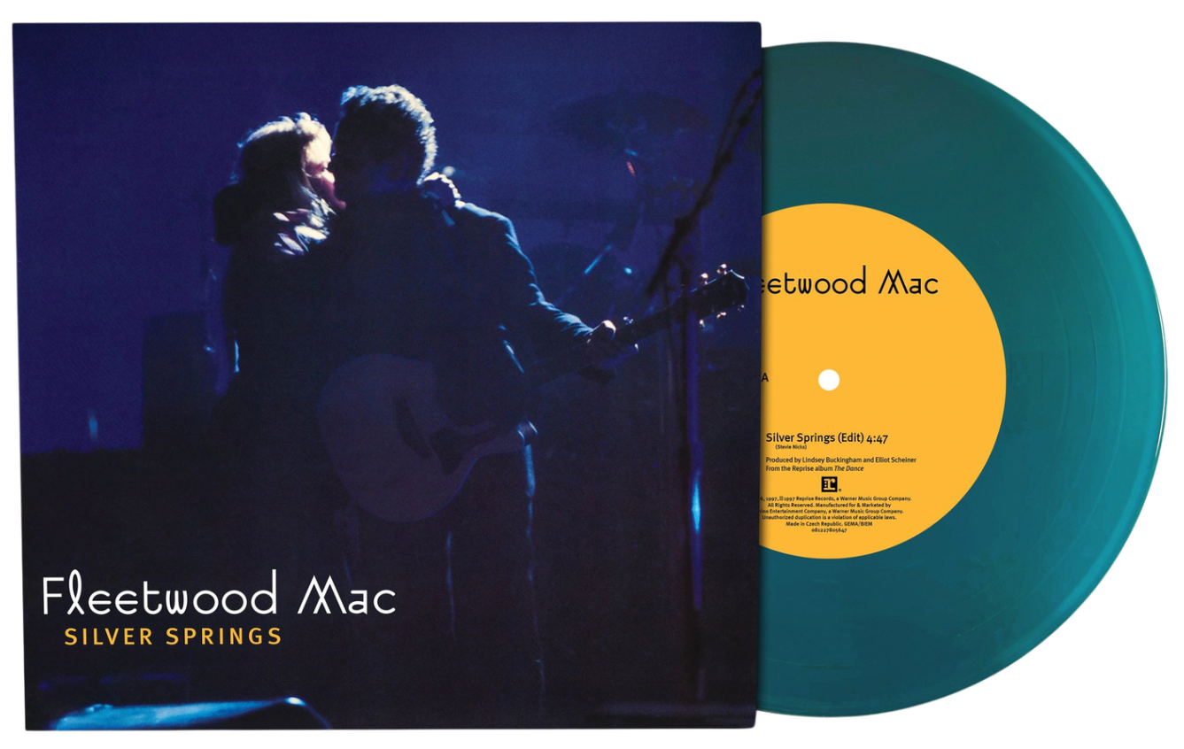 Fleetwood Mac - Silver Springs (Live) / Go your own way (Live) (Translucent sea blue vinyl)