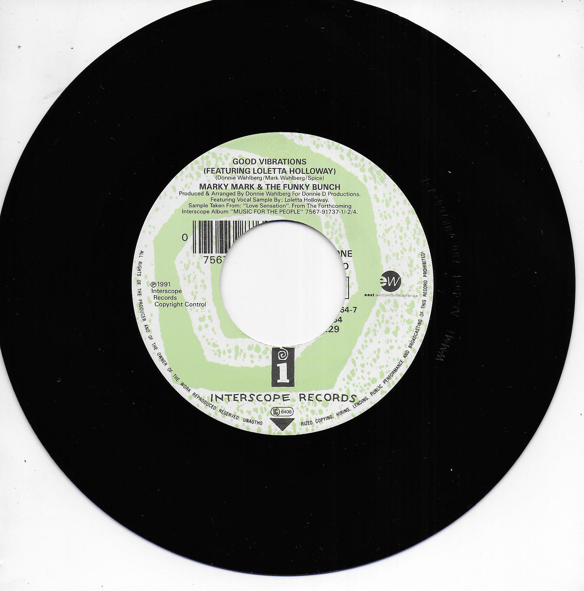 Marky Mark & The Funky Bunch feat. Loletta Holloway - Good vibrations