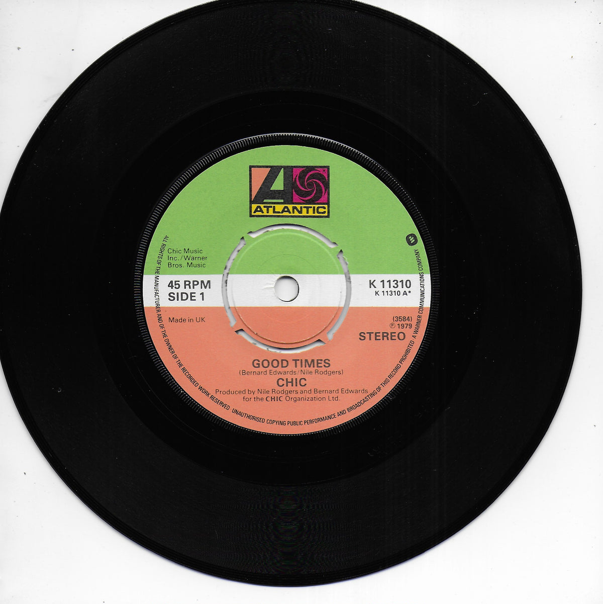 Chic - Good times (Engelse uitgave)