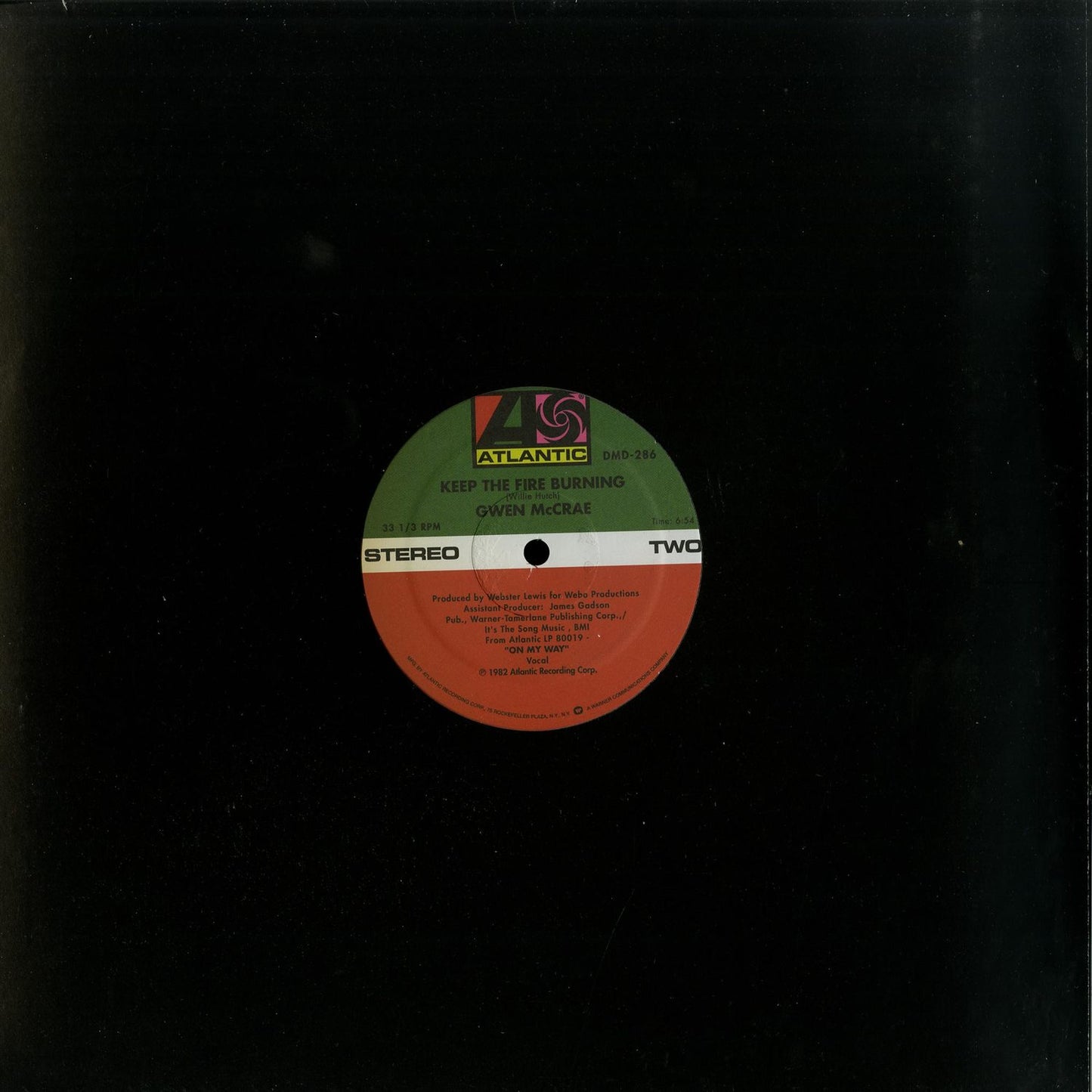 Gwen McCrae - Funky sensation / Keep the fire burning (12" Maxi Single)
