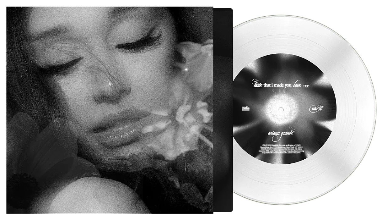 Ariana Grande - Hate that i made you love me (Rain cloud white vinyl)