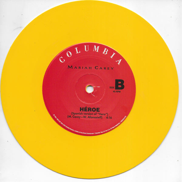 Mariah Carey - Hero (30th Anniversary, limited yellow vinyl)