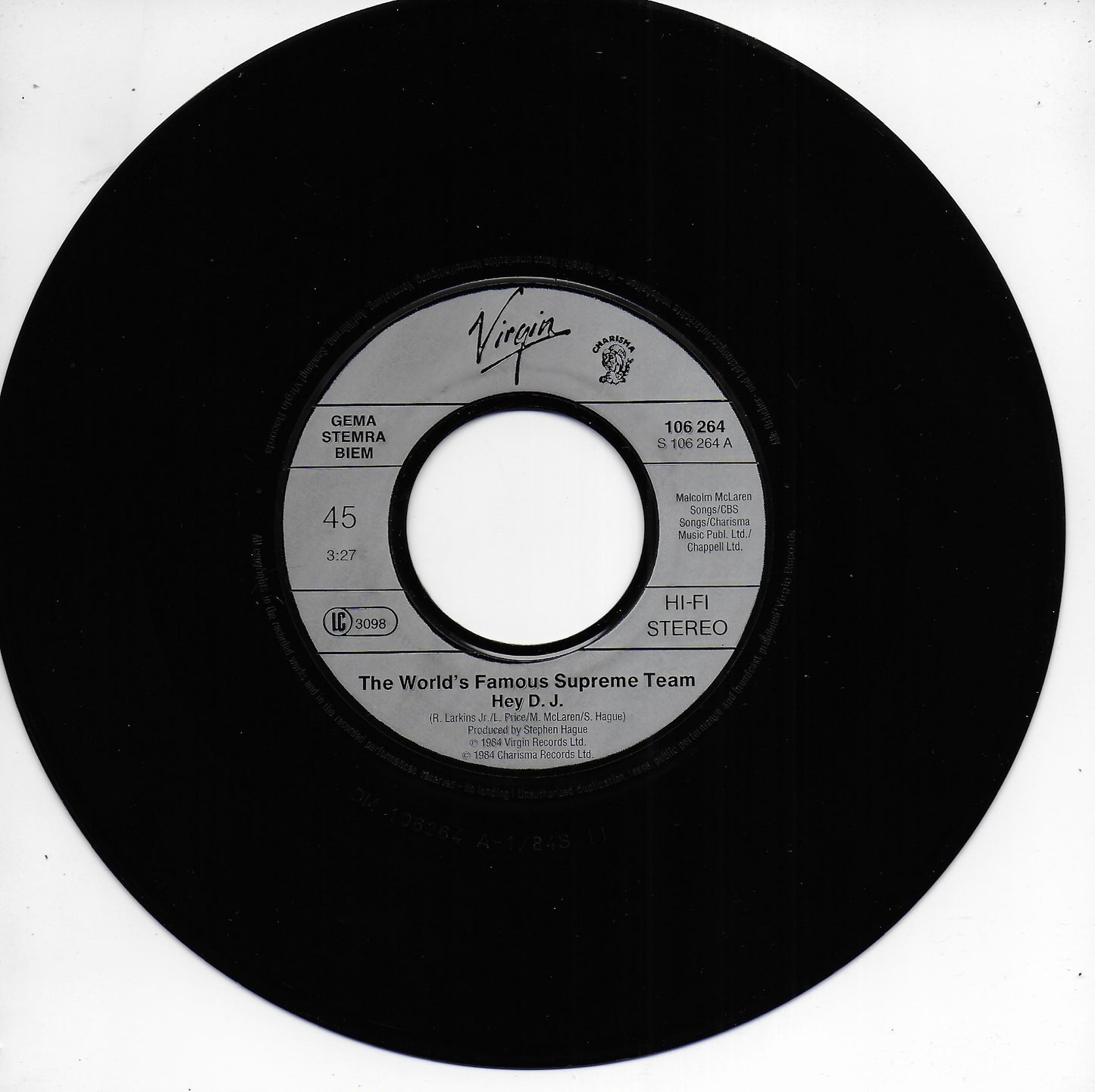 World's Famous Supreme Team - Hey DJ