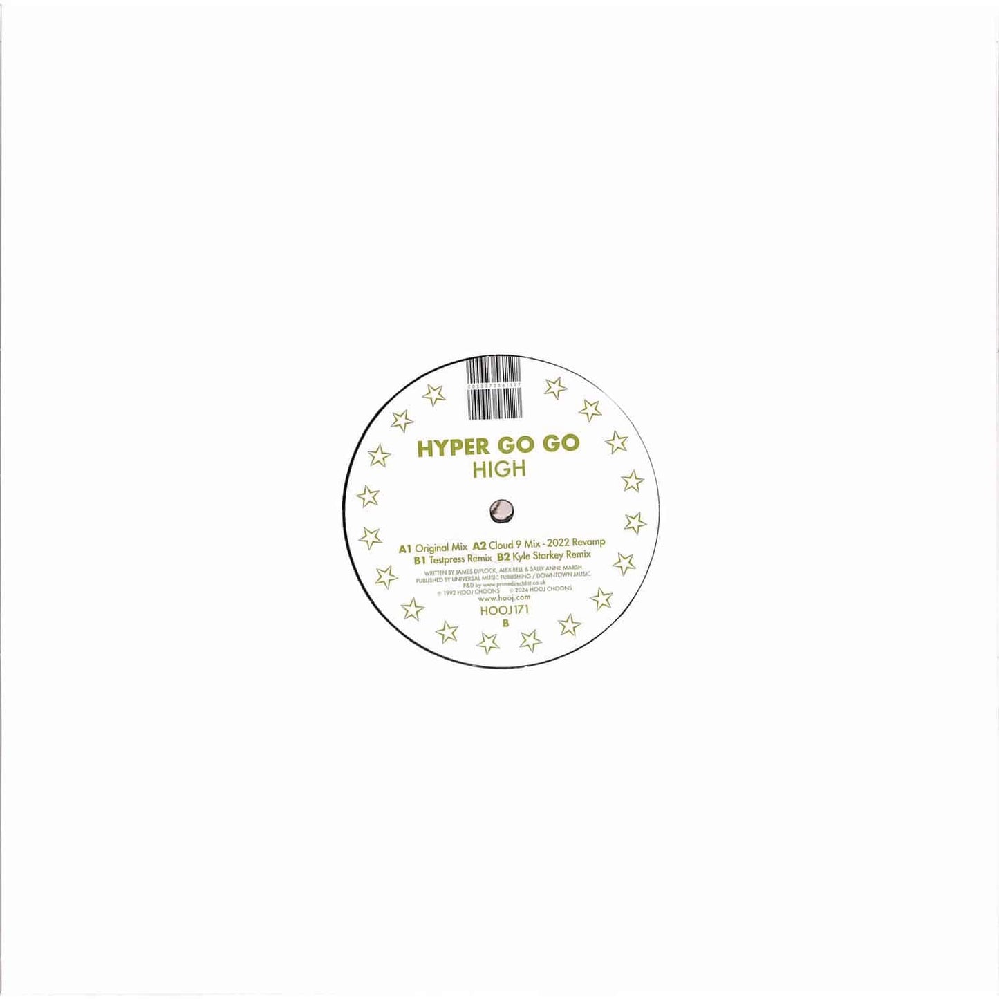 Hyper Go Go - High (12" Maxi Single)