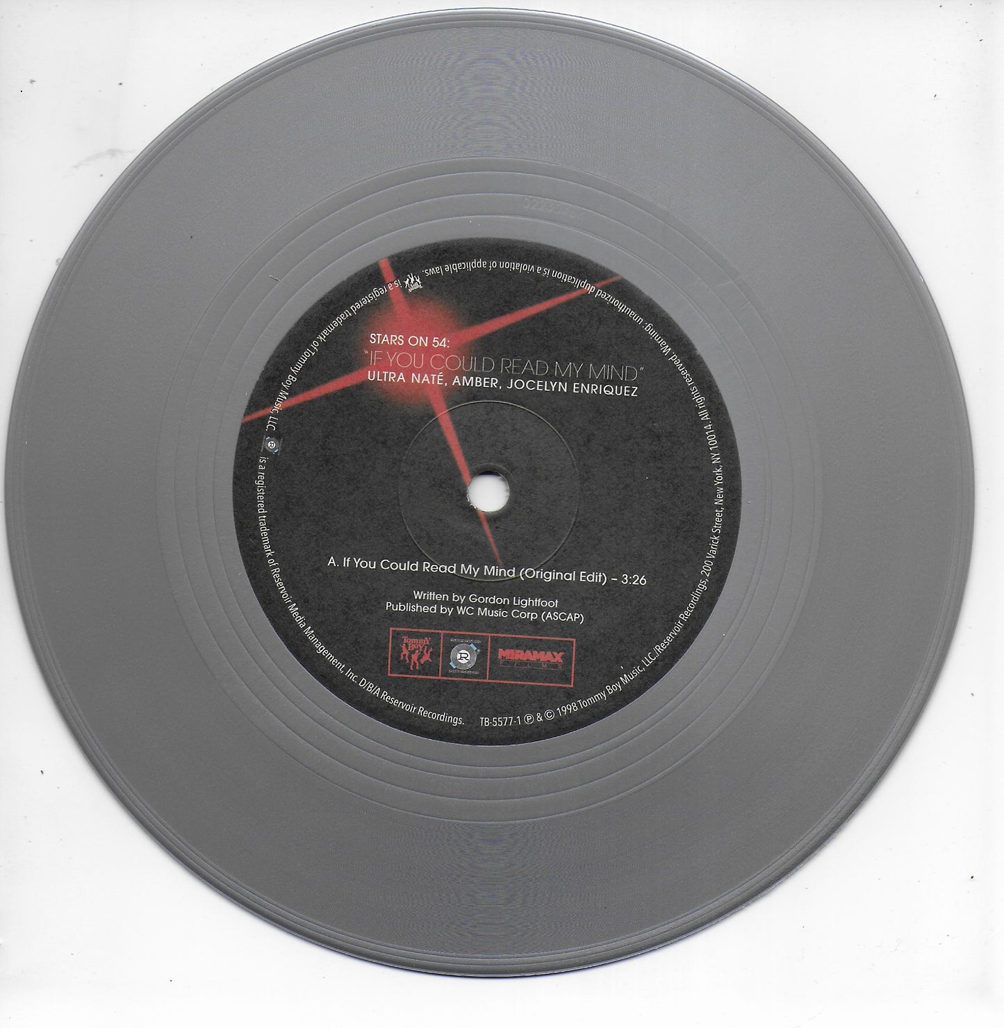 Stars On 54 feat. Ultra Naté, Amber & Jocelyn Enriquez - If you could read my mind (Silver vinyl)