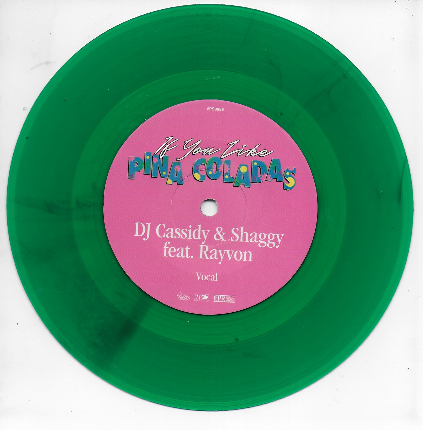 DJ Cassidy & Shaggy feat. Rayvon - If you like Pina Coladas (Limited green vinyl)