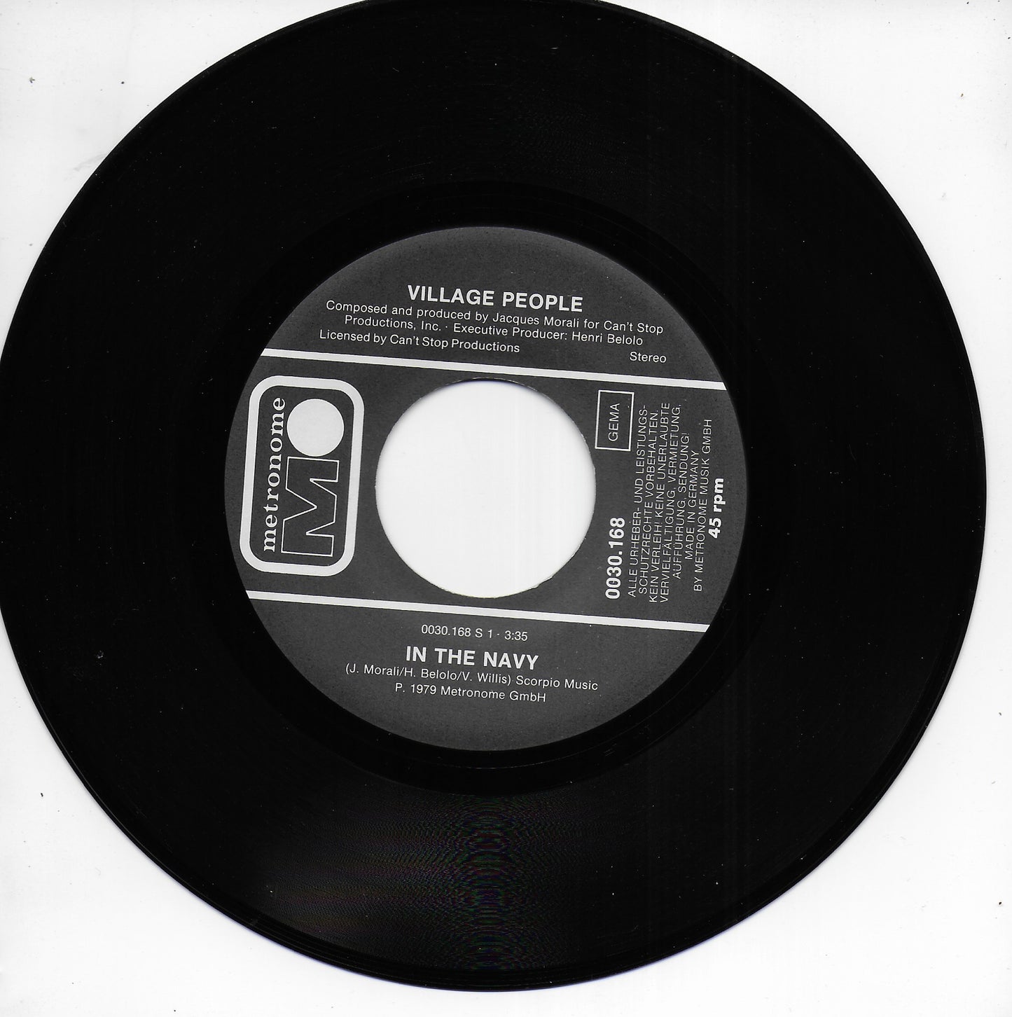 Village People - In the navy (Duitse uitgave)