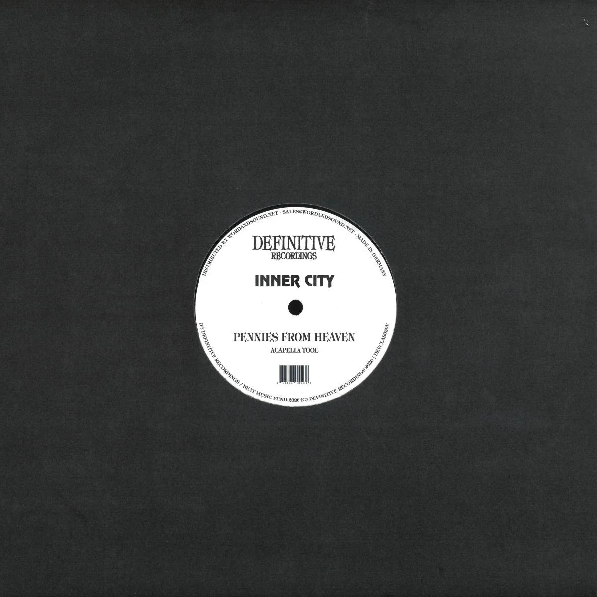 Inner City - Pennies from heaven (Remix) (12" Maxi Single)