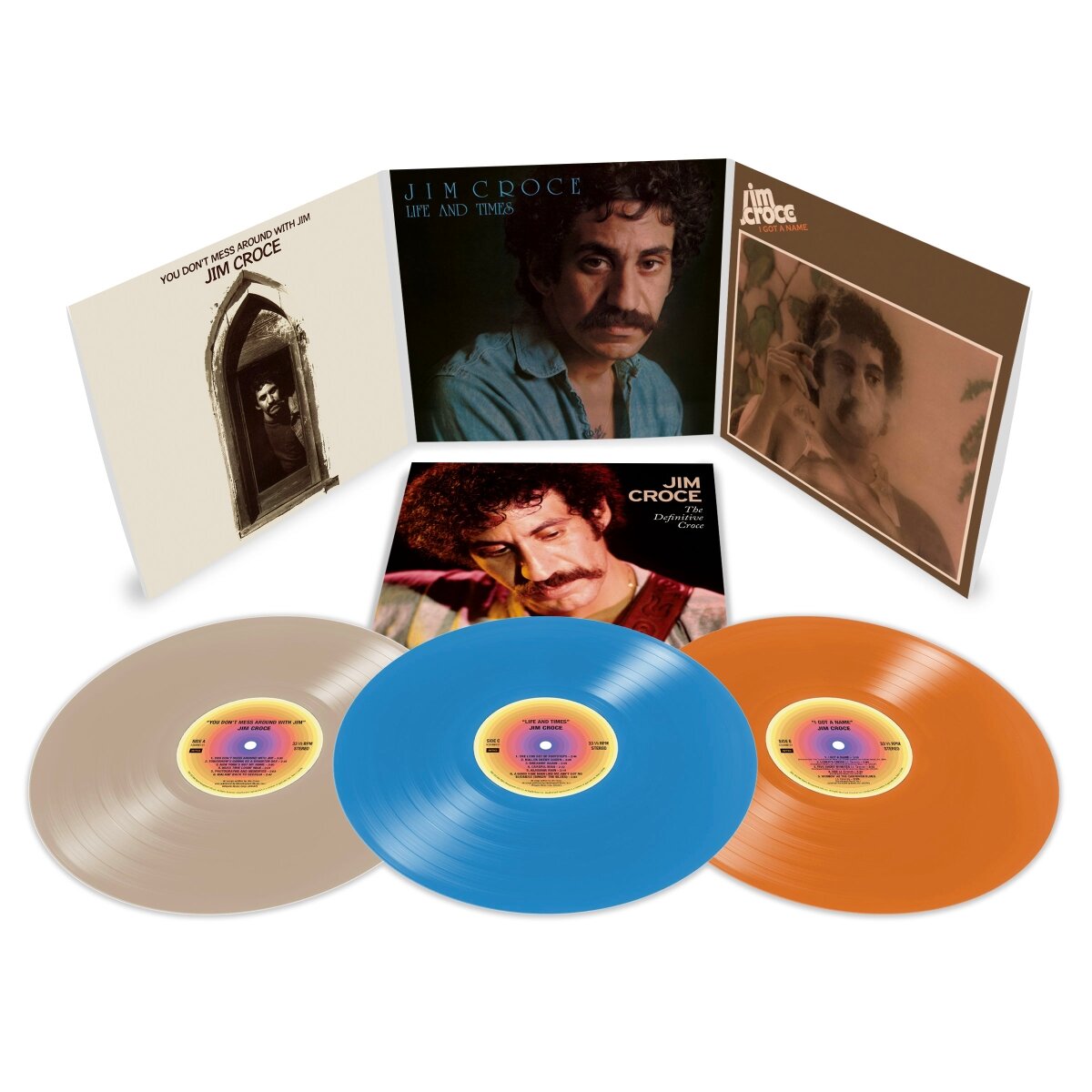 Jim Croce - The Definitive Croce (Coloured vinyl) (3LP)