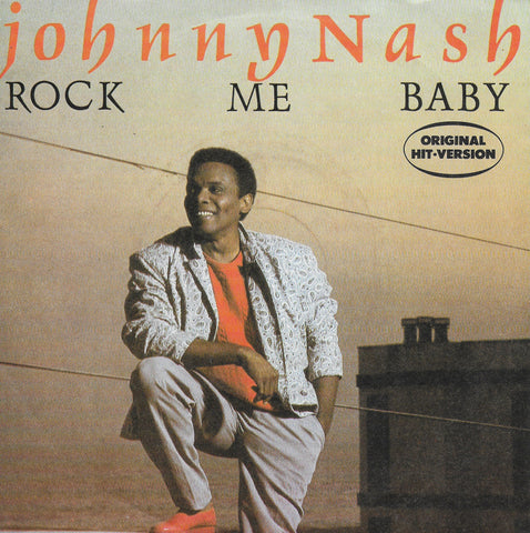 Johnny Nash - Rock me baby (Duitse uitgave)