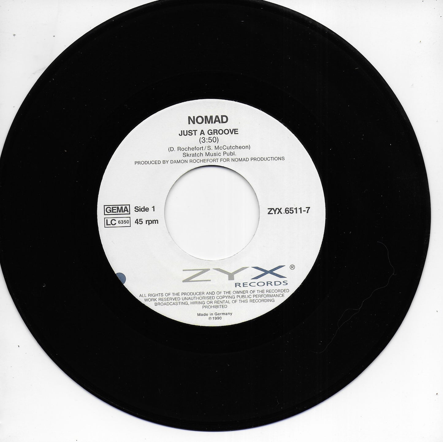 Nomad - Just a groove (Duitse uitgave)