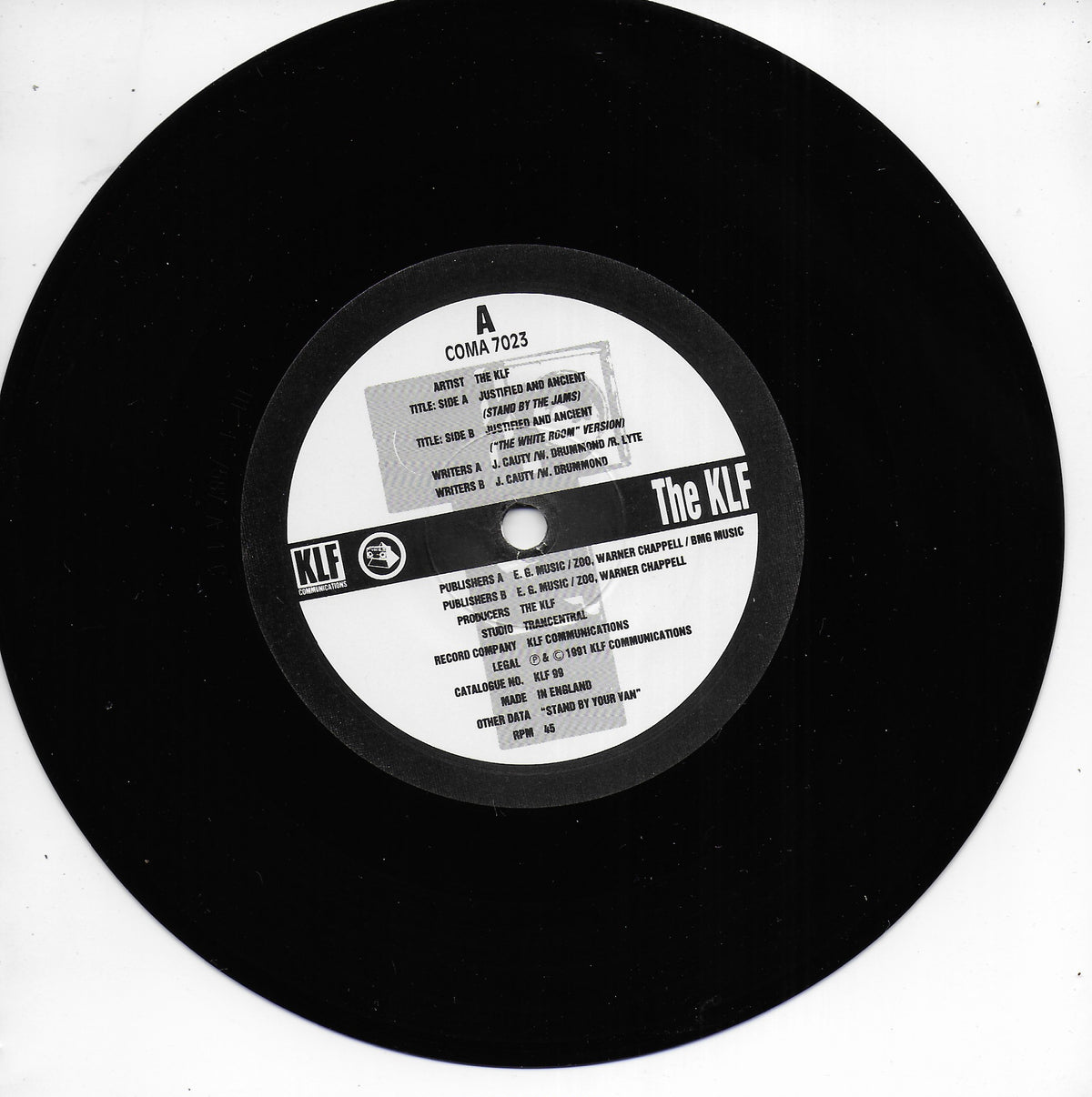 The KLF - Justified & ancient (Engelse uitgave)