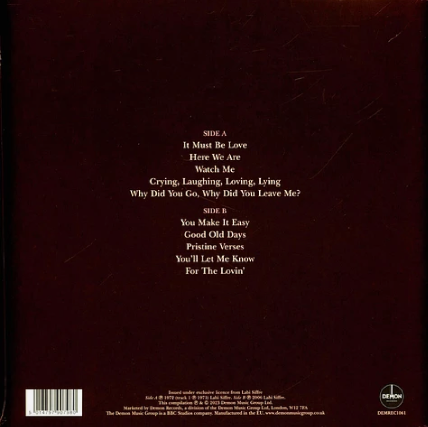 Labi Siffre - Watch Me (LP)