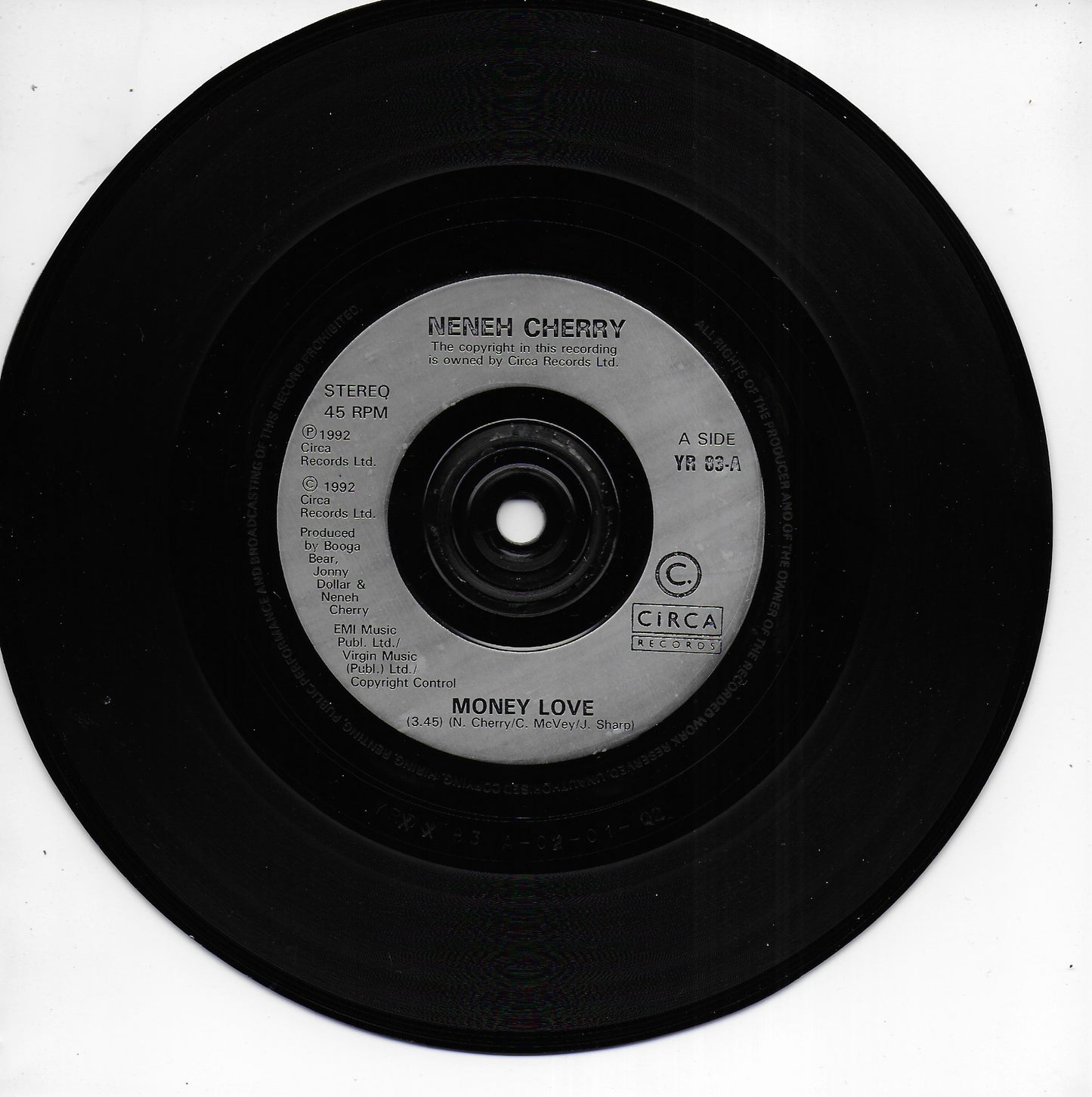 Neneh Cherry - Money love (Engelse uitgave)