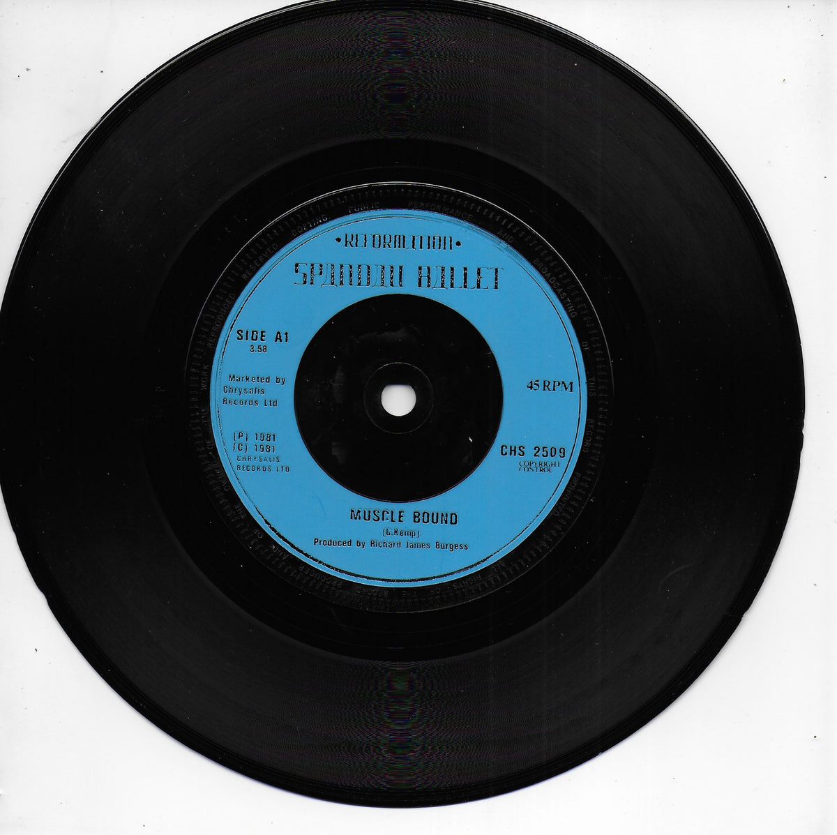 Spandau Ballet - Muscle bound (Engelse uitgave)