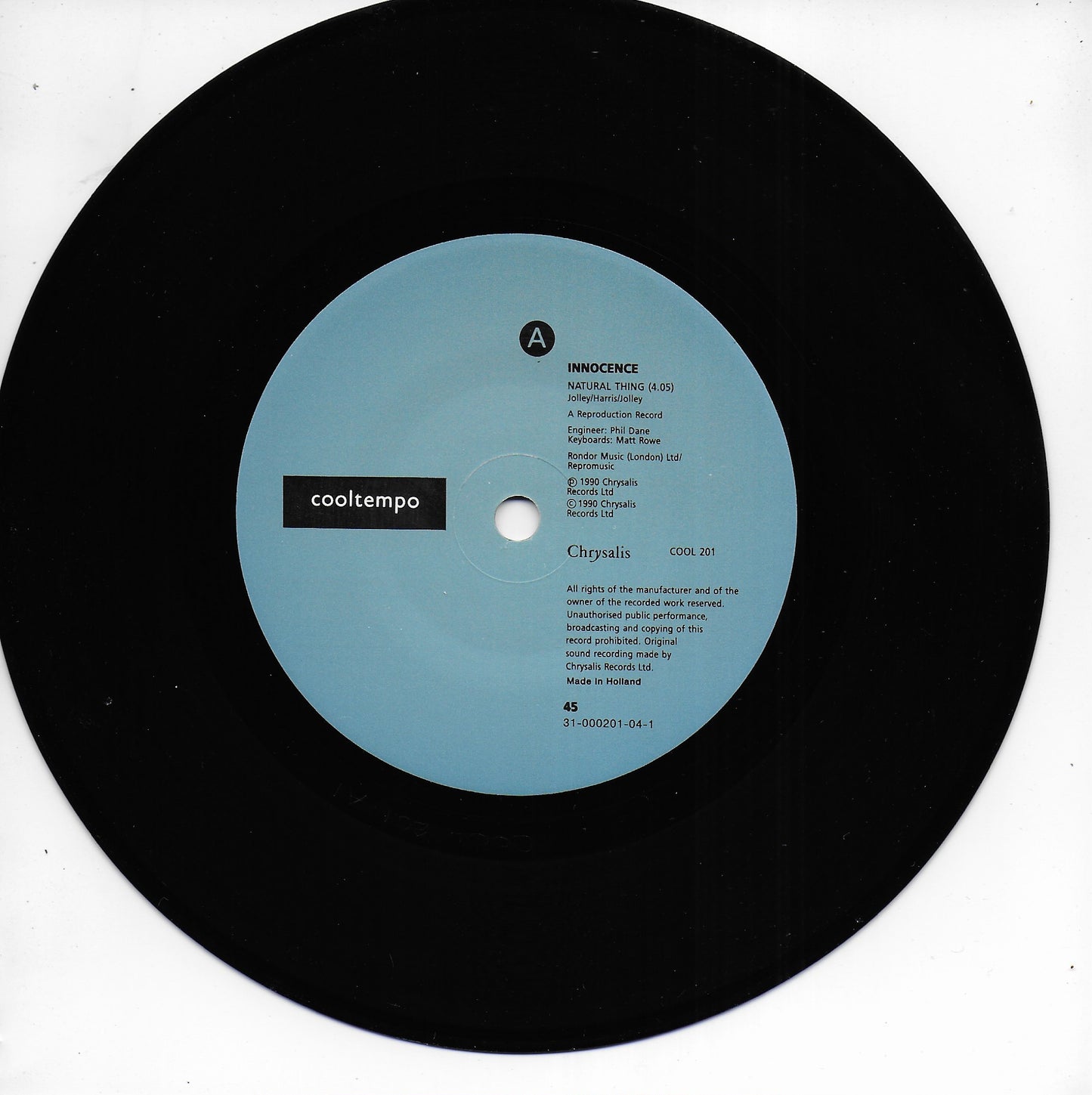 Innocence - Natural thing (Engelse uitgave)