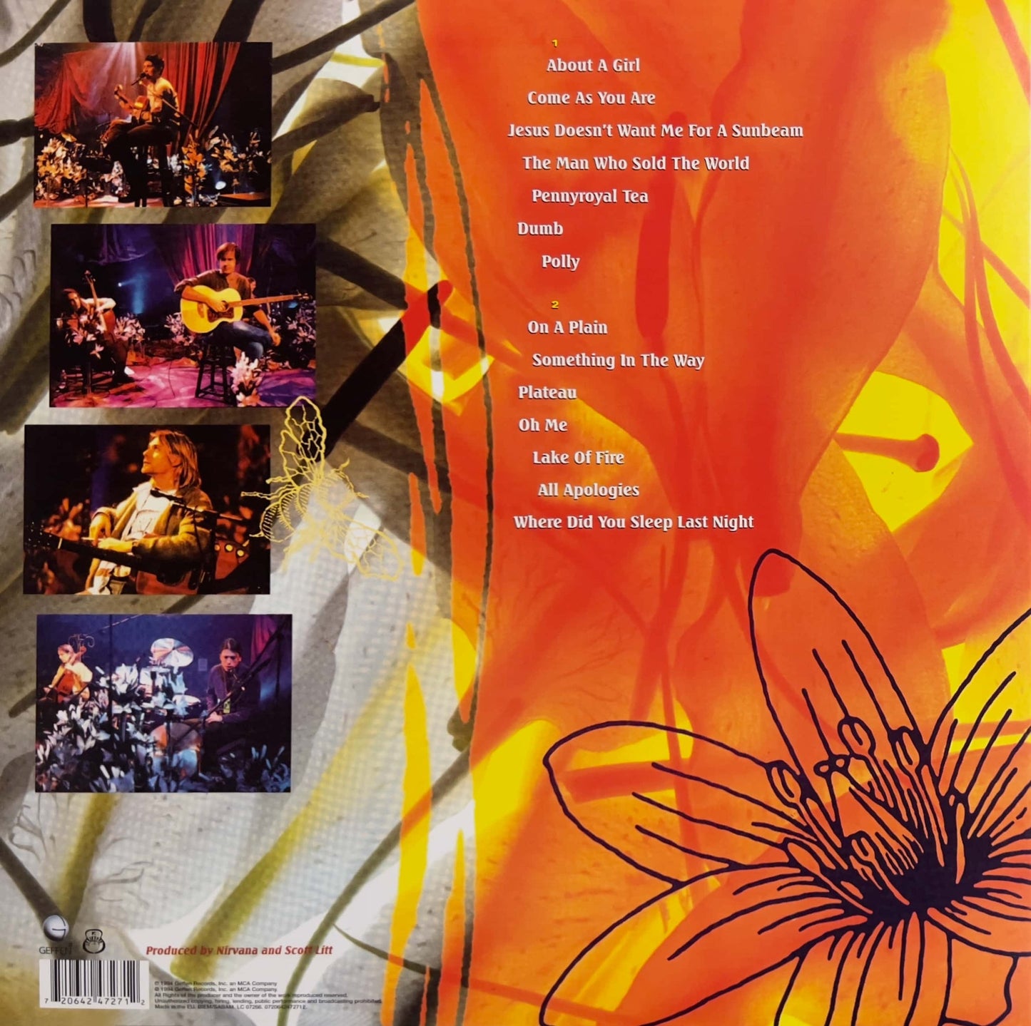 Nirvana - MTV Unplugged In New York (LP)