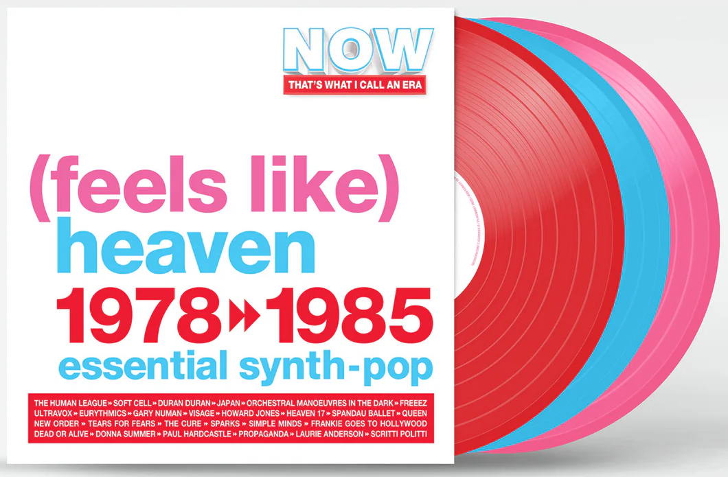 Various - Now That's What I Call An Era: (Feels Like) Heaven 1978 > 1985 (Red, blue & pink vinyl) (3LP)