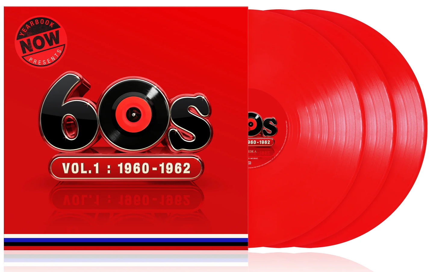 Various - Now Yearbook Presents The 1960s Volume 1: 1960-1962 (Red vinyl) (3LP)