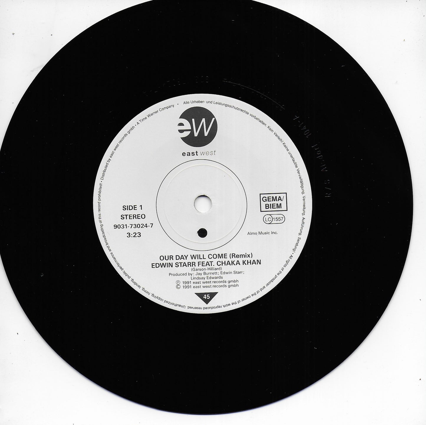 Edwin Starr featuring Chaka Khan - Our day will come