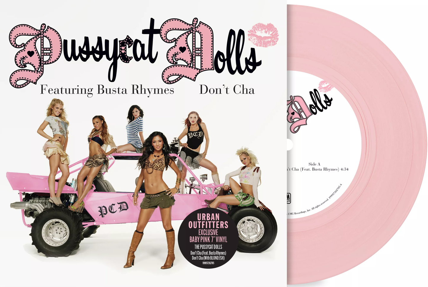 Pussycat Dolls feat. Busta Rhymes - Don't cha (Baby pink vinyl)