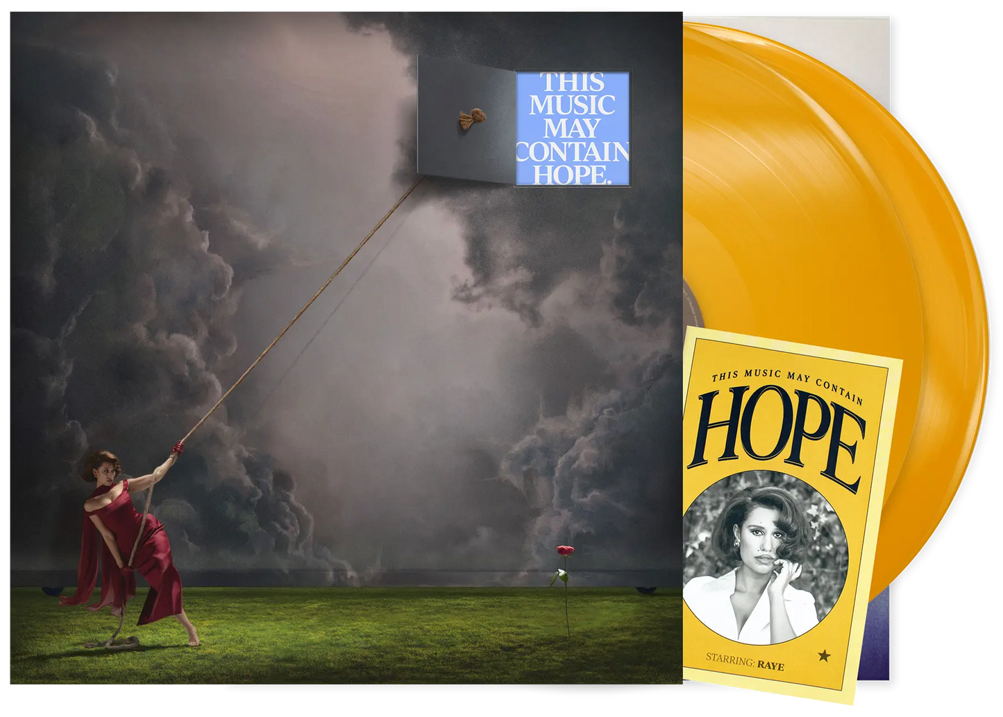 Raye - This Music May Contain Hope. (Marigold yellow vinyl) (2LP)