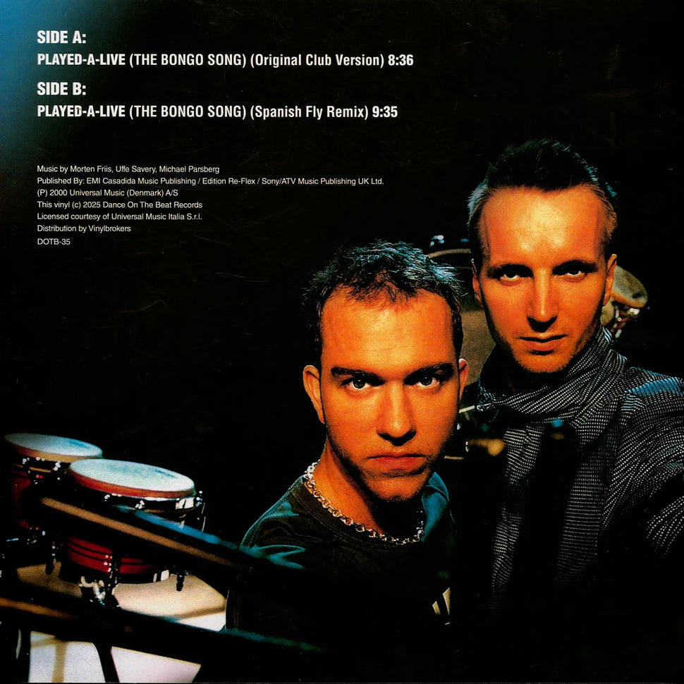 Safri Duo - Played-a-live (The Bongo song) (12" Maxi Single)