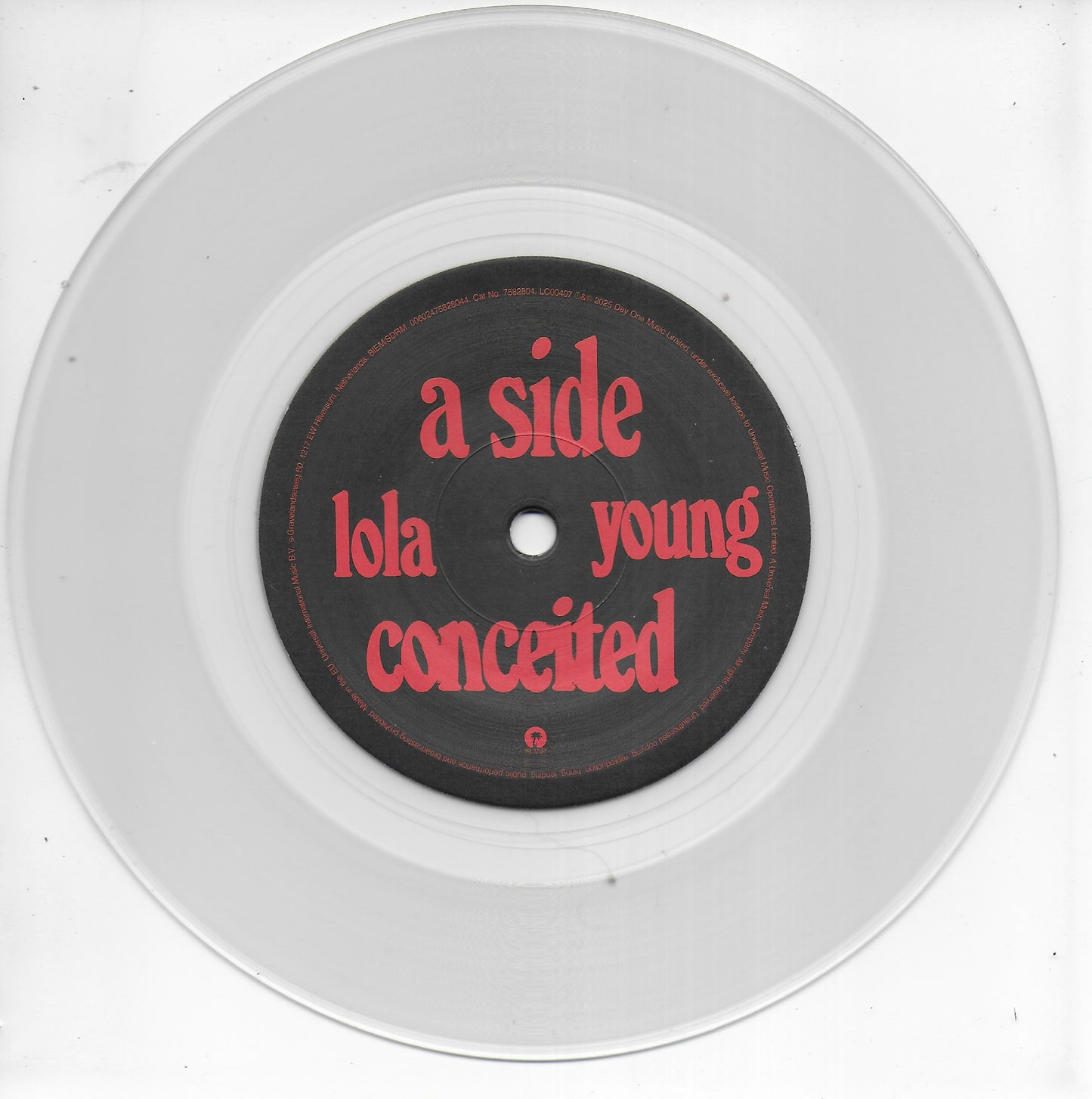 Lola Young - Conceited / Crush (Limited transparent vinyl)