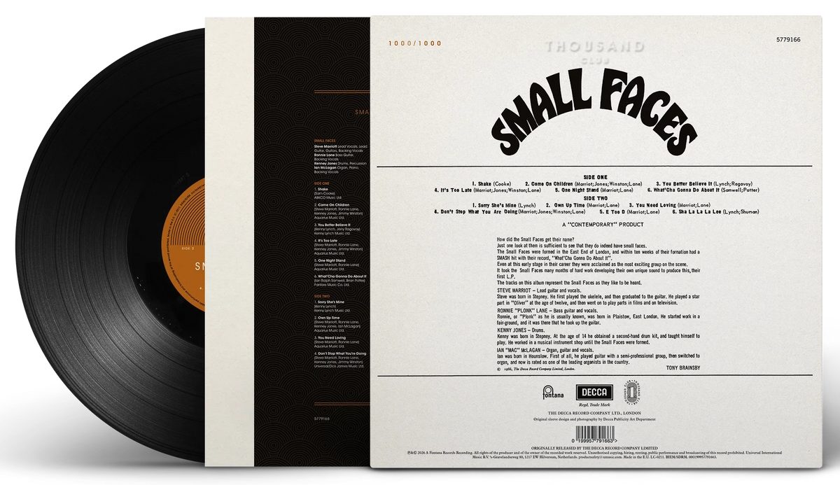 Small Faces - Small Faces (LP)