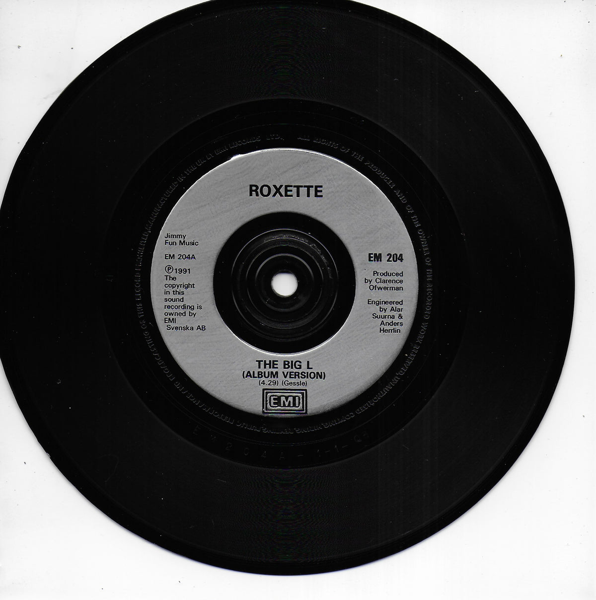 Roxette - The big L. (Engelse uitgave)