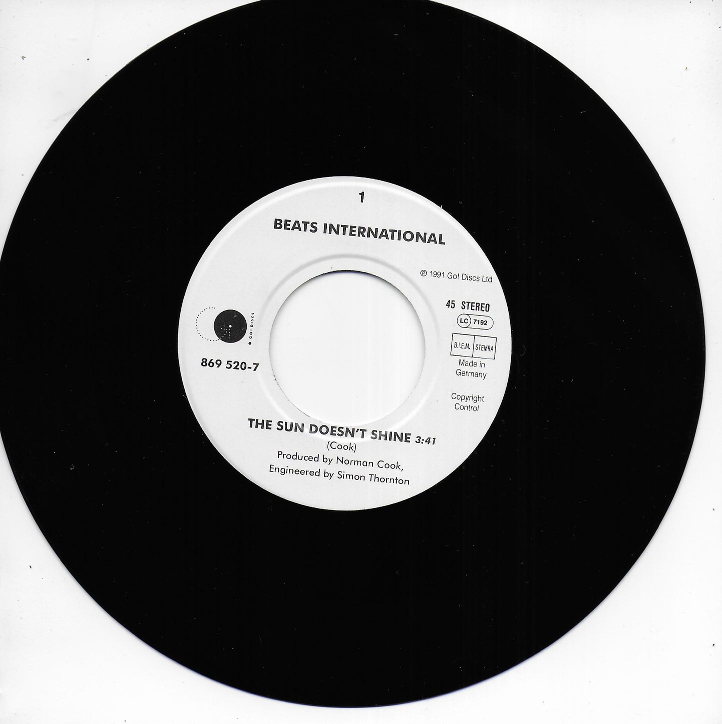 Beats International - The sun doesn't shine