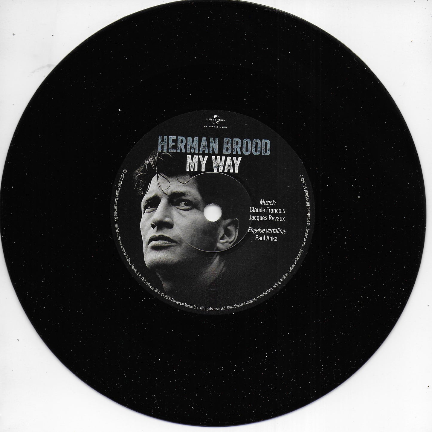 André Hazes - Waarom / Herman Brood - My way (Limited black sparkling vinyl)