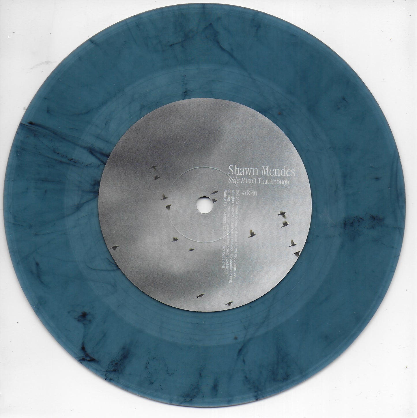 Shawn Mendes - Why why why / Isn't that enough (Blue marbled vinyl)