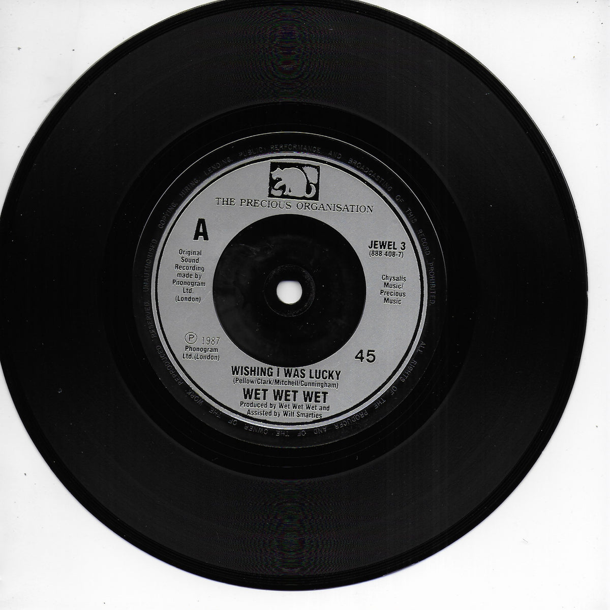 Wet Wet Wet - Wishing i was lucky (Engelse uitgave)