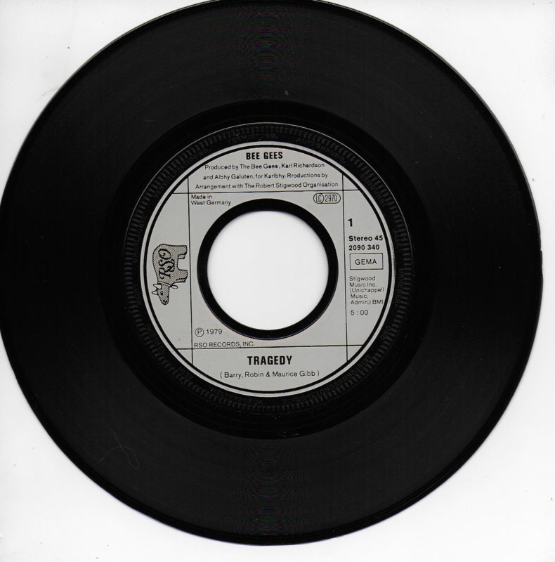 Bee Gees - Tragedy (Duitse uitgave)