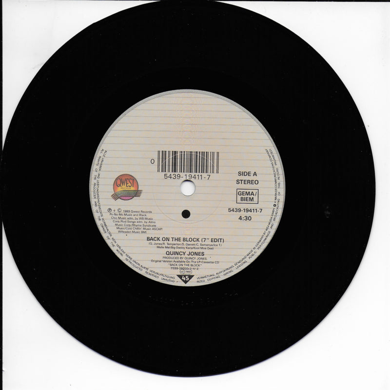 Quincy Jones - Back on the block