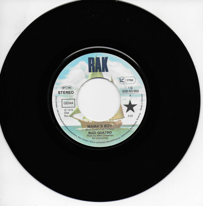 Suzi Quatro - Mama's boy (Duitse uitgave)
