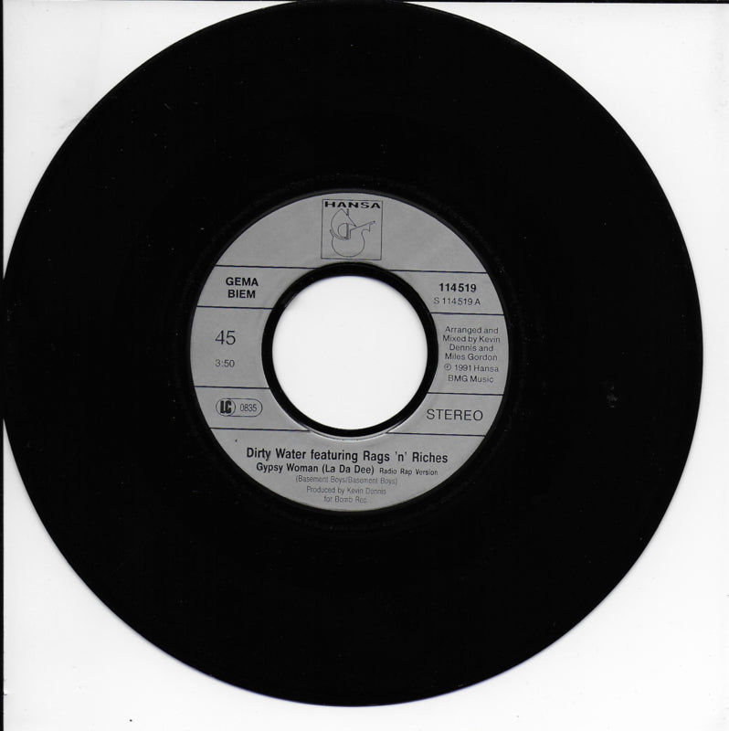 Dirty Water feat. Rags 'n' Riches - Gypsy woman (la da dee) (rap version)
