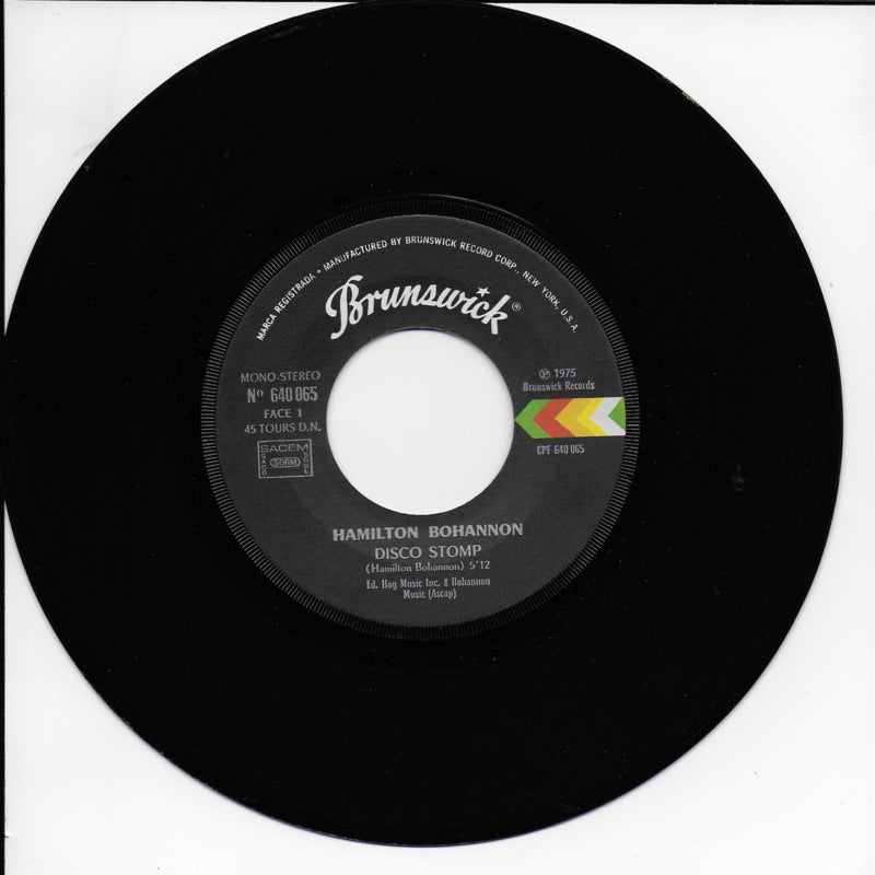 Bohannon - Disco stomp (Franse uitgave)
