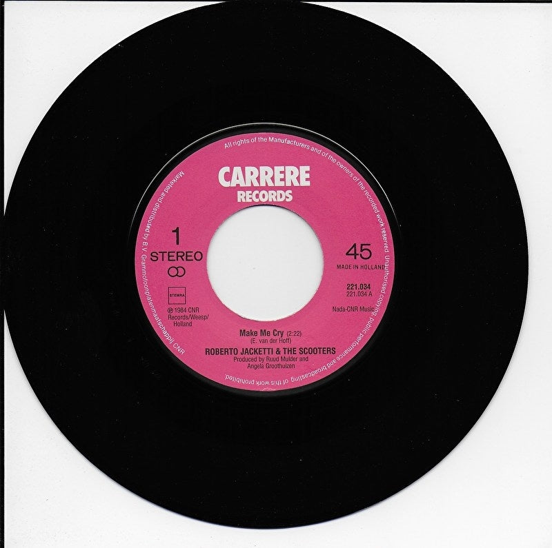 Roberto Jacketti and the Scooters - Make me cry